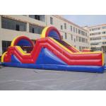 Indoor / Outside Inflatable Obstacle Course Training Course Equipment for sale