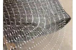 China Customized Ferrule Stainless Steel Cable Netting Wire Mesh Non Rusting supplier