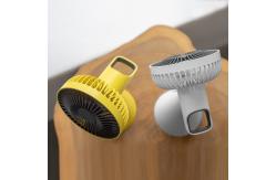 China Household Oscillating Rechargeable Table Fan 4000mah Usb Mini Makeup Mirror supplier