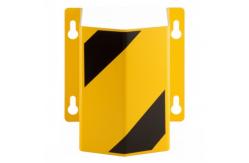 China Yellow Galvanised Pipe Protectors Hardware Fabrication Pipe Protection Guard supplier