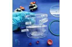 China Custom High Temperature Corrosion Resistant Transparent Quartz Reactor supplier