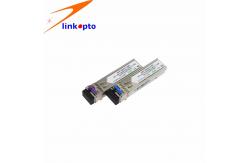 China Simplex LC Connectors BIDI SFP Modules 1.25G 40km Transmission Distance supplier