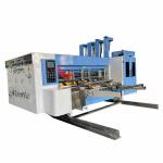 Touch Screen 3 Color Flexo Printer Slotter Die Cutter 200pcs/Min for sale