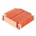 Bronze Copper Extruded Heat Sink Aluminum Profiles For PC CPU Cooler Fan for sale