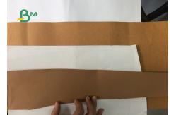 China Natural Fibrous Pulp Recyclable Kraft Paper / White Kraft Paper Roll supplier