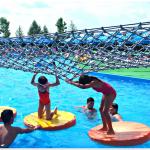 Commercial Swimming Pool Climbing Duckweed Net Rope Bridge for Kids for sale