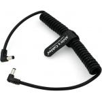 Alvin'S Cables DC Power Cord 5.5 X 2.1mm DC Male Right Angle Coiled Power Cable For Atomos Shogun Monitor, Blackmagic Vi for sale