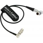 Alvin'S Cables RED Komodo Timecode Cable Right Angle DIN To Right Angle EXT 9 Pin Male Timecode In Cable for sale