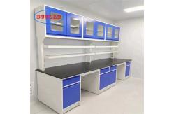 China Rectangular Chemistry Laboratory Table with Adjustable DTC 175° Buffer Hinge supplier
