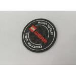 High Density Silicone Unique Iron On Patches Felt Fabric Labels Custom Logo Printing