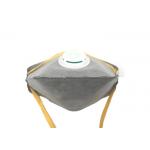 Disposable Light Weight Foldable N95 Mask With Carbon CE Certificate for sale