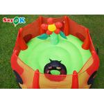 Waterproof Inflatable Bounce House Children Bouncer Cartoon Ladybug Jumping Bed Slide
