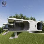 Smart Aluminum Space Capsule House Prefab Garden Office Pod for sale