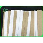 Hard Stiffness 250gsm - 365gsm Coated White Top Kraft Liner For Food Packages for sale