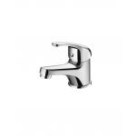 Single Lever Bathroom Mixer Tap Cold Hot Water 3/8 Inch Hoses Installations Brass for sale