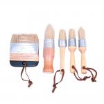 Round 5 Pieces Chalk Paint Brush Reusable Smooth With Flat Tip for sale