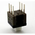 IP65 SMD Self Locking Push Button 6 Pin DIP Switch 5.8x5.8