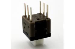 China IP65 SMD Self Locking Push Button 6 Pin DIP Switch 5.8x5.8 supplier