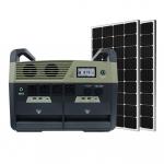 Rechargeable Portable 3600wh Solar Generator Power Station Lithium With Inverter for sale