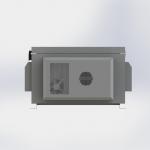 Active Cooling Systems Outdoor Projector Enclosures Waterproof Electronics Instrument Enclosure