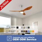 3 ABS Blade 52 Inch Plastic Ceiling Fan DCF FS52901 Energy Saving