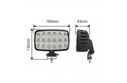 China 90W LED Work Light with 360 Degree Adjustable Bracket supplier