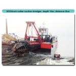 Portable 600 mm 20 Inch Hydraulic cutterhead suction dredge Equipment For Port Deepening Capacity 6000m3/H for sale