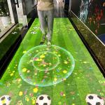 Large Screen Interactive Wall/floor System, Interactive Wall Floor Projection For Amusement Park Exhibition for sale
