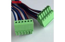 China 3.5mm Female Pluggable Terminal Block Wire And Cables Assembly Manufacturer Wiring Harness supplier