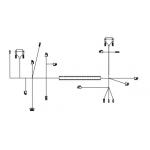 ATM Spare Parts  445-0762540 HARNESS TRAY REAR ACCESS (DUAL ROLL) for sale
