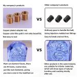 Craft Resin Shift Knob Purple Blue Crystal Shift Knob 248g