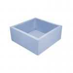 Skin Friendly Velvet Fabric Foam Ball Pit Square OEM ODM OBM