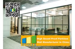China Soundproof Folding Acoustic Movable Partition Walls Panels to Meeting Room supplier