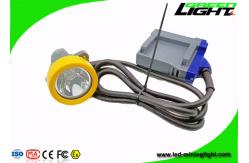 China IP68 216lum 15000lux LED Miner Cap Lamp 1.67W With Cradle Chager supplier