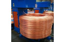 China Upwards Continuous Casting Machine For Oxygen Free Copper Rod Wire Drawing supplier
