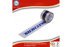 China Strong Sticky Low Noise Bopp Printed Tape for Box Sealing / Packaging supplier