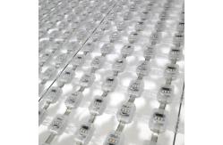 China LED Injection Grille Screen Transparent For Flexible Advertising Media supplier