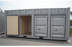 China Industrial Shipping Container With Side Doors , 20ft Open Side Container Waterproof supplier