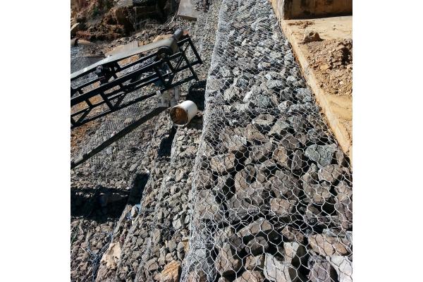 Flood Control Protection Galvanised Custom Gabion Baskets 20cm