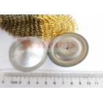 High Hardness Galvanized Steel 50mm Round Dome Cap Speed Clips for sale