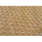 Woven Rope Architectural Wire Mesh Corrosion Resistant For Zoo Safety Protection for sale