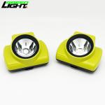 Wireless LED Miner Cap Lamp , GLC-6S 18000lux 25000lux Miners Safety Lamp for sale