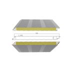 Outdoor Wall Fireproof Rockwool Sandwich Panel For Construction Insulation Shop for sale