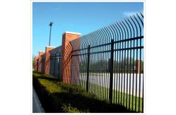 China Wholesale 6ftx8ft garden black metal fences Wrought Iron Fence supplier
