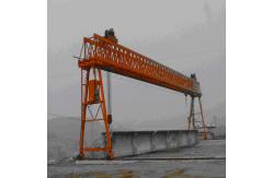 China 120t MG Double Girder Gantry Crane Cabin Control With Two Trolly Lift supplier