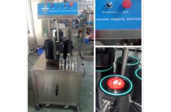 China Energy Saving Glass Bottle Cap Sealing Machine Convenient Adjustment supplier