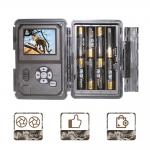 Hot sale Dual lens Nigh version trail camera 30MP, 1080P High resolution 940nm No glow Waterproof IP65 for sale