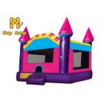 Anti UV Castle Inflatable Bounce House With Ball Pit 10ft 11ft for sale