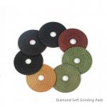Wet Abrasive Dressing Tools 80mm Velcro Cloth Stone Grinding Polishing for sale