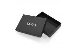 China Custom Matt Black Paper Gift Box With Foam Insert For Perfume Packages supplier